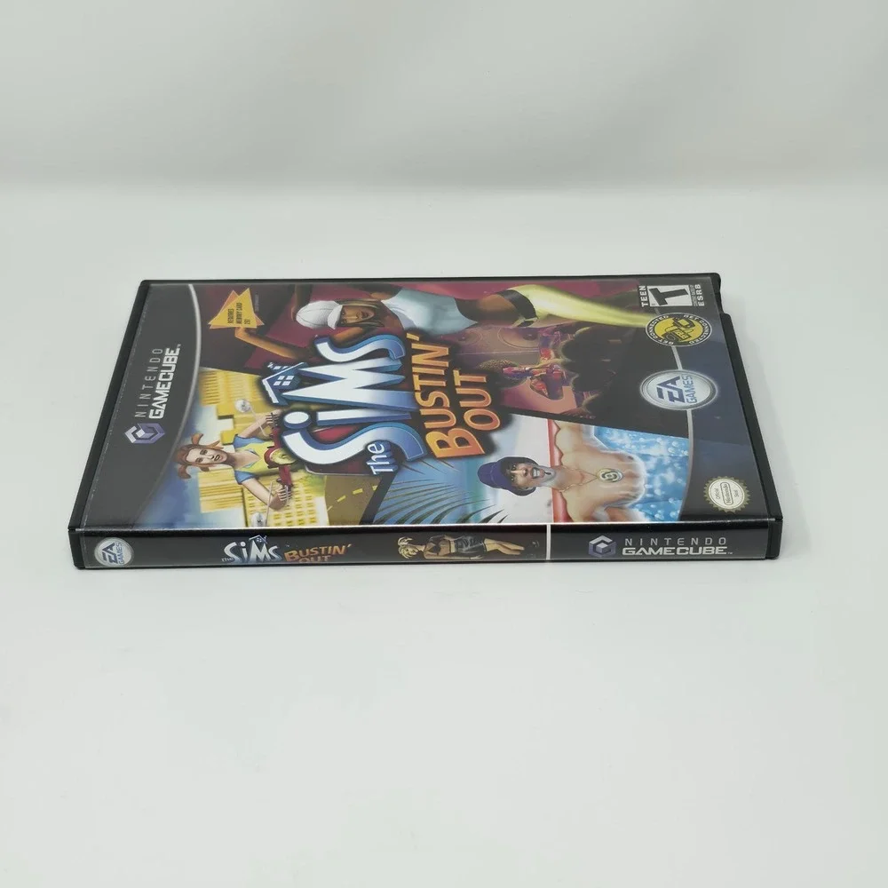 Nintendo GameCube The Sims Bustin' Out‎ Complete CIB Tested Manual 2003 - Picture 3 of 8